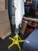 DESCRIPTION: (1) INDUSTRIAL STRENGTH UMBRELLA BRAND/MODEL: MAX-JAX INFORMATION: YELLOW BASE, WHITE CLOTH RETAIL$: $1500.00 EA QTY: 1 - 2