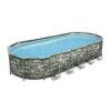 DESCRIPTION: (1) POWER STEEL FRAME ABOVE GROUND POOL BRAND/MODEL: COLEMAN INFORMATION: OVAL SIZE: 26'X12' RETAIL$: $849.00 EA QTY: 1