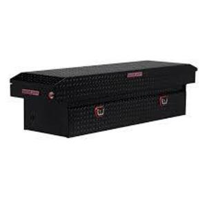 DESCRIPTION: (1) SADDLE BOX, TRUCK BED, FULL SIZE BRAND/MODEL: WEATHER GUARD #127-5-03 INFORMATION: BLACK, ALUMINUM SIZE: 18 1/2" x 20 1/2" x 72" RETA