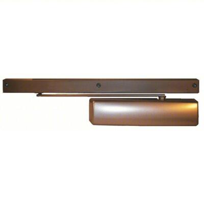 DESCRIPTION: (1) CAM ACTION DOOR CLOSER BRAND/MODEL: NORTON DOOR CONTROLS #4AUY9 INFORMATION: BRASS, HOLD OPEN, NON HANDED, 12-1/8" HOUSING RETAIL$: $