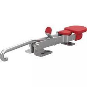 DESCRIPTION: (5) LONGER HOOK PULL ACTION LATCH CLAMP BRAND/MODEL: DESTACO #371-RSS INFORMATION: RED HANDLE RETAIL$: $259.20 EA QTY: 5