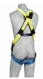 DESCRIPTION: (1) FULL BODY HARNESS BRAND/MODEL: 3M DBI-SALA/1110751 INFORMATION: YELLOW & BLUE/WEIGHT CAPACITY: 310 LBS RETAIL$: $210.81 SIZE: LARGE Q