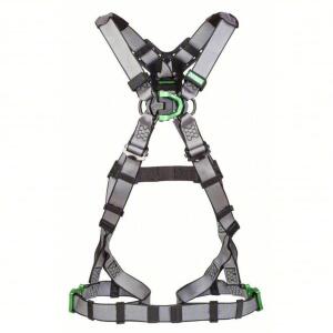 DESCRIPTION: (1) FULL BODY HARNESS BRAND/MODEL: MSA #197EG7 INFORMATION: GRAY, NO PADDING, CLIMBING, VEST HARNESS, QUICK-CONNECT / TONGUE, MATING SIZE