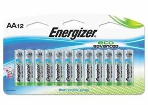 DESCRIPTION: (5) PACKS OF (12) ECO ADVANCE BATTERIES BRAND/MODEL: XR91BP12 INFORMATION: RECYCLED BATTERIES RETAIL$: $25.18 PER PK OF 12 SIZE: AA QTY: