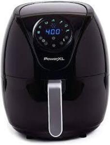 DESCRIPTION: (1) VORTEX AIR FRYER BRAND/MODEL: POWERXL INFORMATION: BLACK SIZE: 4 QT RETAIL$: $54.99 EA QTY: 1