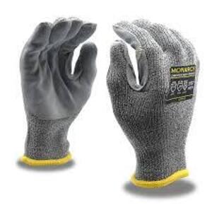 DESCRIPTION: (12) PAIRS OF SAFETY WORK GLOVES BRAND/MODEL: MONARCH #3757 INFORMATION: GRAY SIZE: LARGE RETAIL$: $17.00 PER PAIR QTY: 12