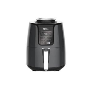 DESCRIPTION: (1) AIR FRYER BRAND/MODEL: NINJA/AF100 INFORMATION: BLACK/CAPACITY: 4 QT RETAIL$: $89.00 SIZE: 13.6"L X 11"W X 13.3"H QTY: 1