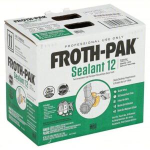 DESCRIPTION: (2) FOAM SEALANT KIT BRAND/MODEL: FROTH-PAK #48WK25 SIZE: 3 LB RETAIL$: $139.54 EA QTY: 2