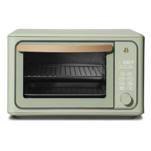 DESCRIPTION: (1) TOUCHSCREEN TOASTER OVEN AIR FRYER BRAND/MODEL: BEAUTIFUL/19042 INFORMATION: GREEN/TEMP RANGE: 140-450F RETAIL$: $129.00 SIZE: 19.48"