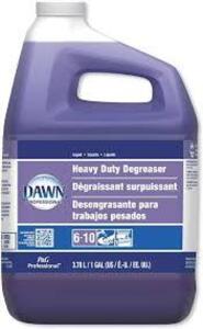 DESCRIPTION: (1) HEAVY DUTY DEGREASER BRAND/MODEL: DAWN 6-10 SIZE: 1 GALLON RETAIL$: $75.00 EA QTY: 1