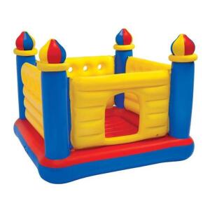 DESCRIPTION: (1) INFLATABLE JUMP-O-LENE CASTLE BOUNCER BRAND/MODEL: INTEX/48259EP INFORMATION: AGE RANGE: 3-8 YEARS/MAX WEIGHT: 120 LBS RETAIL$: $63.2