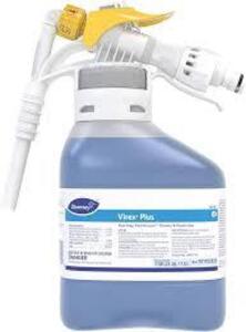 DESCRIPTION: (4) VIREX PLUS ONE STEP DISINFECTANT CLEANER AND DEORIDERIZER BRAND/MODEL: DIVERSEY SIZE: 1.58 US QT RETAIL$: $50.67 EA QTY: 4