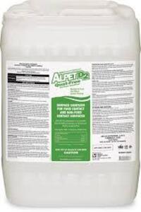 DESCRIPTION: (1) SURFACE SANITIZER BRAND/MODEL: ALPET D2 SIZE: 5 GALLON RETAIL$: $157.90 EA QTY: 1