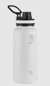 DESCRIPTION: (1) SPOUT BOTTLE WHITE BRAND/MODEL: TAKEYA/50012 INFORMATION: WHITE/SWEAT-FREE RETAIL$: $24.99 SIZE: 32 FL OZ QTY: 1