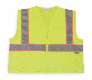 DESCRIPTION: (8) COOL DRY HI VIS VEST BRAND/MODEL: CONDOR/1YAJ7 INFORMATION: LIME, SILVER & ORANGE/2-OUTSIDE POCKETS RETAIL$: $30.07 EACH SIZE: 3XL QT