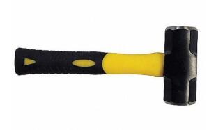 DESCRIPTION: (2) LARGE MALLET BRAND/MODEL: CONTEND/5EJM9 INFORMATION: BLACK & YELLOW/CARBON STEEL RETAIL$: $19.13 EACH SIZE: 1.69"HEAD WIDTH X 1.69"FA