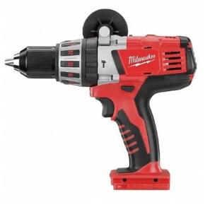 DESCRIPTION: (1) CORDLESS HAMMER DRILL BRAND/MODEL: MILWAUKEE/0726-20 INFORMATION: TOOLY ONLY/MAX TORQUE: 750 IN-LB RETAIL$: $151.02 SIZE: 9-1/4"TOOL