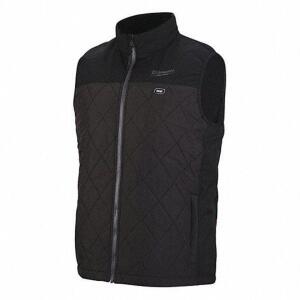 DESCRIPTION: (1) BLACK HEATED VEST BRAND/MODEL: MILWAUKEE INFORMATION: ONLY VEST NO CHARGER OR BATTERY RETAIL$: $238.06 SIZE: SIZE XL QTY: 1