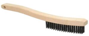 DESCRIPTION: (2) PACKS OF (6) STEEL SCRATCH BRUSHES BRAND/MODEL: OSBORN #53502183 INFORMATION: STEEL BRUSH RETAIL$: $5.80 EA SIZE: 13-11/16 OVERALL LE