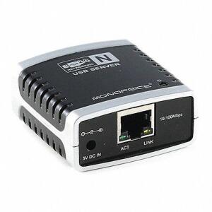 DESCRIPTION: (5) PRINT SERVER RJ45 BRAND/MODEL: GRAINGER #14X003 INFORMATION: USB 2.0 COMPATIBLE WITH WINDOWS RETAIL$: $47.00 EA QTY: 5