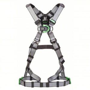 DESCRIPTION: (1) FULL BODY HARNESS BRAND/MODEL: MSA #197EG7 INFORMATION: GRAY, NO PADDING, CLIMBING, VEST HARNESS, QUICK-CONNECT / TONGUE, MATING SIZE