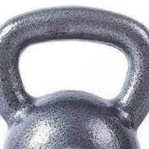 DESCRIPTION: (1) CAST IRON KETTLEBELL BRAND/MODEL: CAP BARBELL #702556001448 RETAIL$: $119.00 SIZE: 45 LB QTY: 1