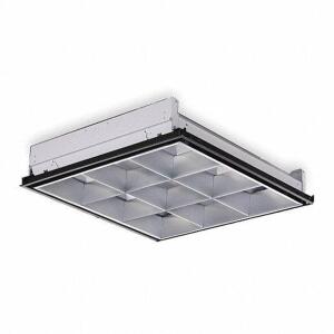 DESCRIPTION: (3) RECESSED TROFFER DIMMABLE LIGHTS BRAND/MODEL: LITHONIA LIGHTING #1PLR3 RETAIL$: $111.00 EA SIZE: 2X2 QTY: 3