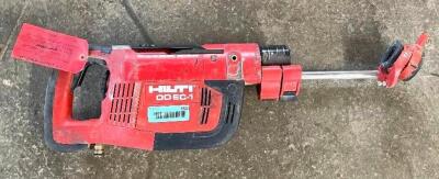 HILTI DDEC-1 DIAMOND CORE DRILLING SYSTEM (MISSING ELECTRICAL CORD)
