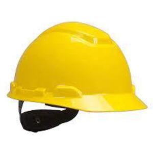 DESCRIPTION: (1) CASE OF (20) HARD HAT BRAND/MODEL: 3M #8G16C INFORMATION: YELLOW RETAIL$: $376.00 TOAL SIZE: SIZE LARGE QTY: 1