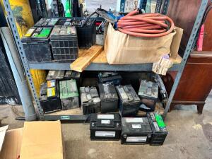 ASSORTED CAR BATTERIES