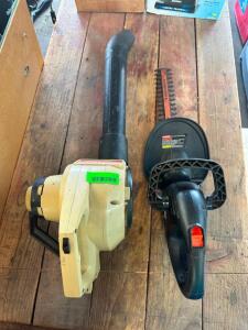 BLOWER AND HEDGE TRIMMER