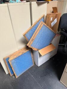 LARGE GROUP OF AIR FILTERS