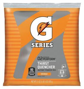 DESCRIPTION: (4) SPORTS DRINK CONCENTRATE POWDER BRAND/MODEL: GATORADE INFORMATION: ORANGE RETAIL$: $7.50 EA SIZE: 1 LB QTY: 4