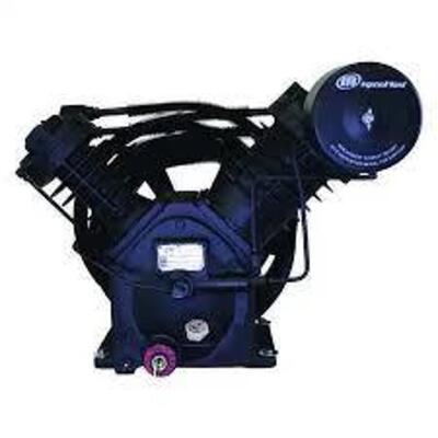 DESCRIPTION: (1) AIR COMPRESSOR PUMP BRAND/MODEL: INGERSOLL RAND #2545 INFORMATION: SPLASH LUBRICATED, 2 STAGE, 7.5 HP_10 HP, 35.0 CFM @ 175 PSI RETAI