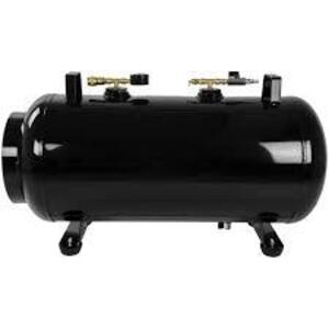 DESCRIPTION: (1) COMPRESSOR TANK FOR AIR COMPRESSOR INFORMATION: BLACK, SEE INSPECTION RETAIL$: $264.40 EA QTY: 1