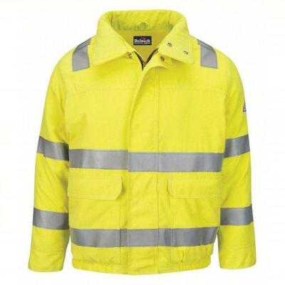 DESCRIPTION: (2) REFLECTIVE JACKET BRAND/MODEL: VF IMAGEWEAR #458L48 INFORMATION: YELLOW, REFLECTIVE, COOLTOUCH, POCKETS SIZE: MENS XL RETAIL$: $78.89