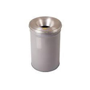 DESCRIPTION: (2) CEASE-FIRE WASTE RECEPTACLE, SAFETY DRUM TRASH CAN BRAND/MODEL: JUSTRITE #26050 INFORMATION: GRAY SIZE: 6 GAL RETAIL$: $251.00 EA QTY