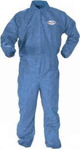 DESCRIPTION: (21) FLAME RESISTANT APPAREL, COVERALLS BRAND/MODEL: KLEENGUARD #4532601 INFORMATION: BLUE SIZE: 3XL RETAIL$: $296.99 TOTAL QTY: 21