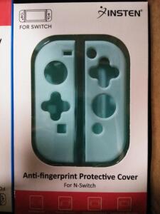 DESCRIPTION: (4) ANTI-FINGERPRINT PROTECTIVE COVER FOR N-SWITCH BRAND/MODEL: INSTEN INFORMATION: BLUE RETAIL$: $12.87 EA QTY: 4