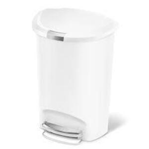 DESCRIPTION: (1) TRASH CAN INFORMATION: WHITE SIZE: 50 L RETAIL$: $49.99 EA QTY: 1