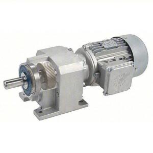 DESCRIPTION: (1) AC GEARMOTOR BRAND/MODEL: NORD #39RK99 INFORMATION: INLINE, SINGLE OUTPUT SHAFT, 3-PHASE, TEFC, 75 RPM, 884 IN-LB MAX TORQUE, CW/CCW