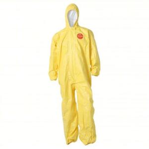 DESCRIPTION: (12) HOODED CHEMICAL RESISTANT COVERALLS BRAND/MODEL: DUPONT #29EW12 INFORMATION: YELLOW, TYCHEM® 2000, ELASTIC WRIST, ELASTIC ANKLE SIZE