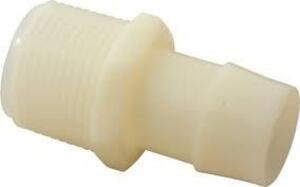 DESCRIPTION: (10) BAGS OF NATURAL NYLON BARBED TUBE ADAPTER INFORMATION: WHITE SIZE: 1 X 1 M RETAIL$: $20.00 EA QTY: 10