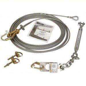 DESCRIPTION: (1) HORIZONTAL LIFELINE KIT BRAND/MODEL: HONEYWELL #5RRD0 SIZE: 60 FT RETAIL$: $1,015.80 EA QTY: 1