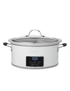 DESCRIPTION: (1) CROCKPOT SLOWCOOKER BRAND/MODEL: CROCKPOT INFORMATION: WHITE SIZE: 6 QT RETAIL$: $80.00 EA QTY: 1