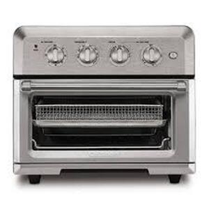 DESCRIPTION: (1) AIRFRYER TOASTER OVEN BRAND/MODEL: CUISINART INFORMATION: STAINLESS RETAIL$: $171.99 EA QTY: 1