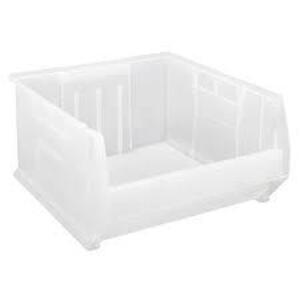 DESCRIPTION: (1) STORAGE BIN BRAND/MODEL: QUS957CL SIZE: 28 GAL RETAIL$: $119.61 EA QTY: 1