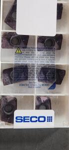 DESCRIPTION: (10) XOMX CARBIDE MILLING INSERTS BRAND/MODEL: SECO XOMX180608TR-M14 MK2050 RETAIL$: $295.00 QTY: 10