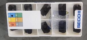 DESCRIPTION: (10) CARBIDE MILLING INSERTS BRAND/MODEL: SECO XOMX 180631TR-D16 RETAIL$: $208.30 QTY: 10