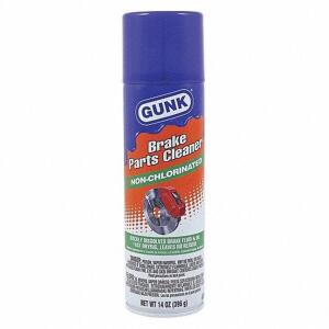 DESCRIPTION: (6) BRAKE CLEANER AND DEGREASER BRAND/MODEL: GUNK #54YK21 RETAIL$: $5.53 EA SIZE: 14 OZ QTY: 6